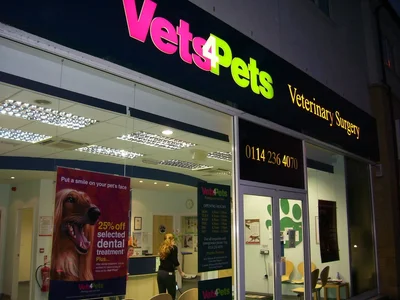 Vets4Pets - Millhouses logo